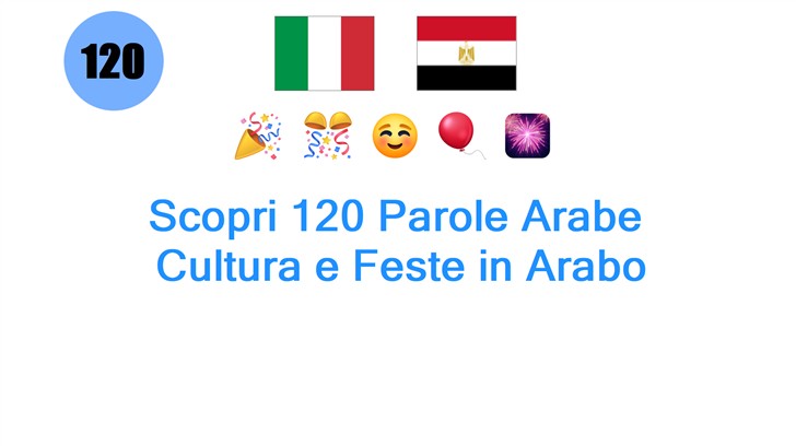 Scopri 120 Parole Arabe: Cultura e Feste in Arabo